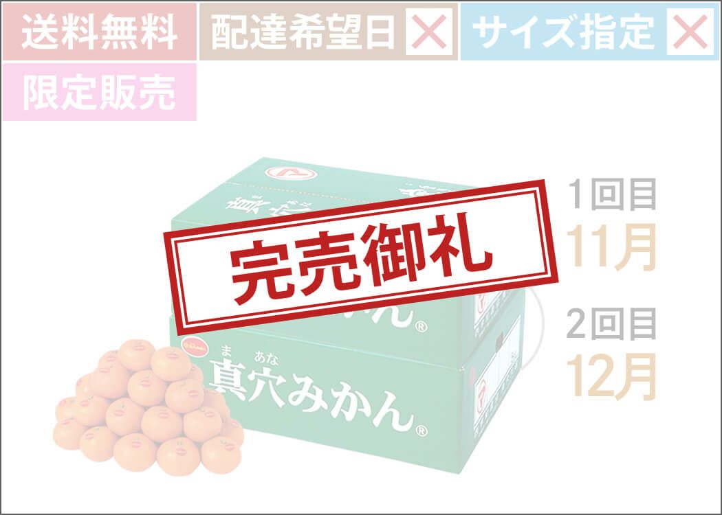 全国送料無料 真穴みかん 定期便｜おいしい愛媛のみかん 産地直送 